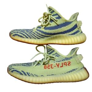 Adidas Yeezy Boost 350 V2 Semi Frozen Yellow Men's Sz 8 Women's 9.5